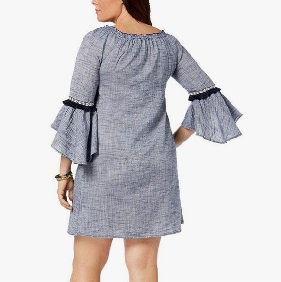 Style & Co. | 100% Cotton Off-Shoulder Sundress - Picture 2 of 9